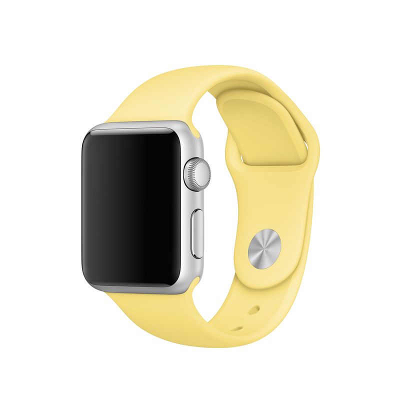 Yellow smartwatch